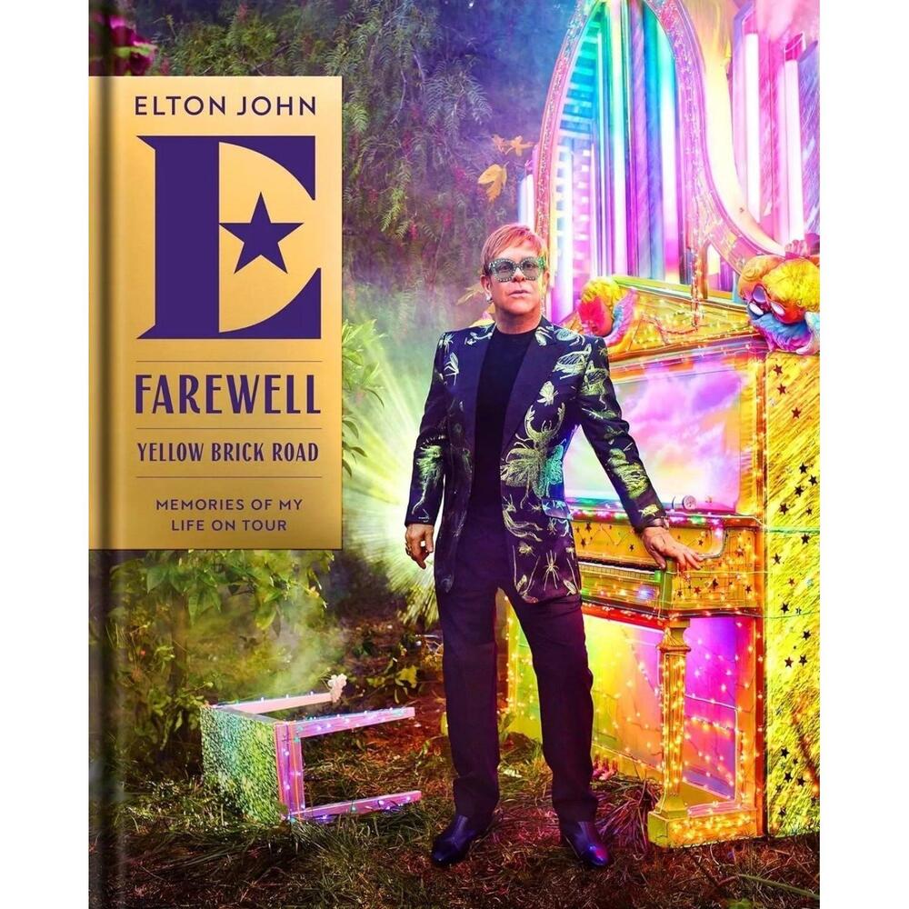Farewell Yellow Brick Road Memories of My Life on Tour Elton John Hardcover Book